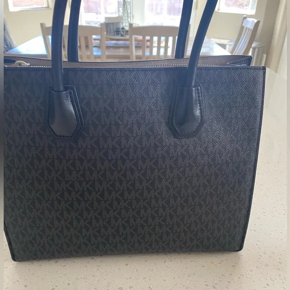 Michael Kors Black Studded Tote Bag - Picture 4 of 12
